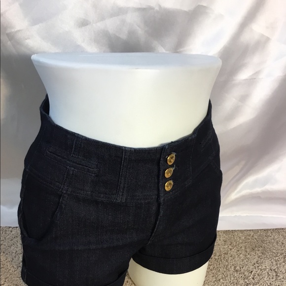 bebe Pants - Bebe High Waist Tuxedo Short